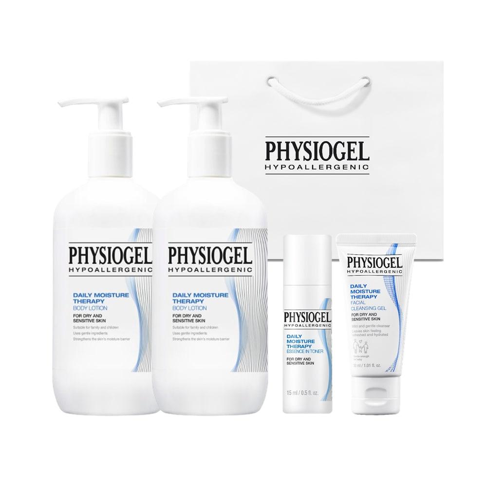 

[Physiogel] DMT Body Lotion 400ml Special (400ml x 2) + Additional Gift (Cleansing Gel 30ml + Essence in Toner 15ml)