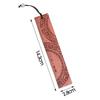 Chinese Style Wood Bookmark Gift Box Set Retro Sandalwood Carving Book Mark School Commemorative Party Best Gift for Book Lover