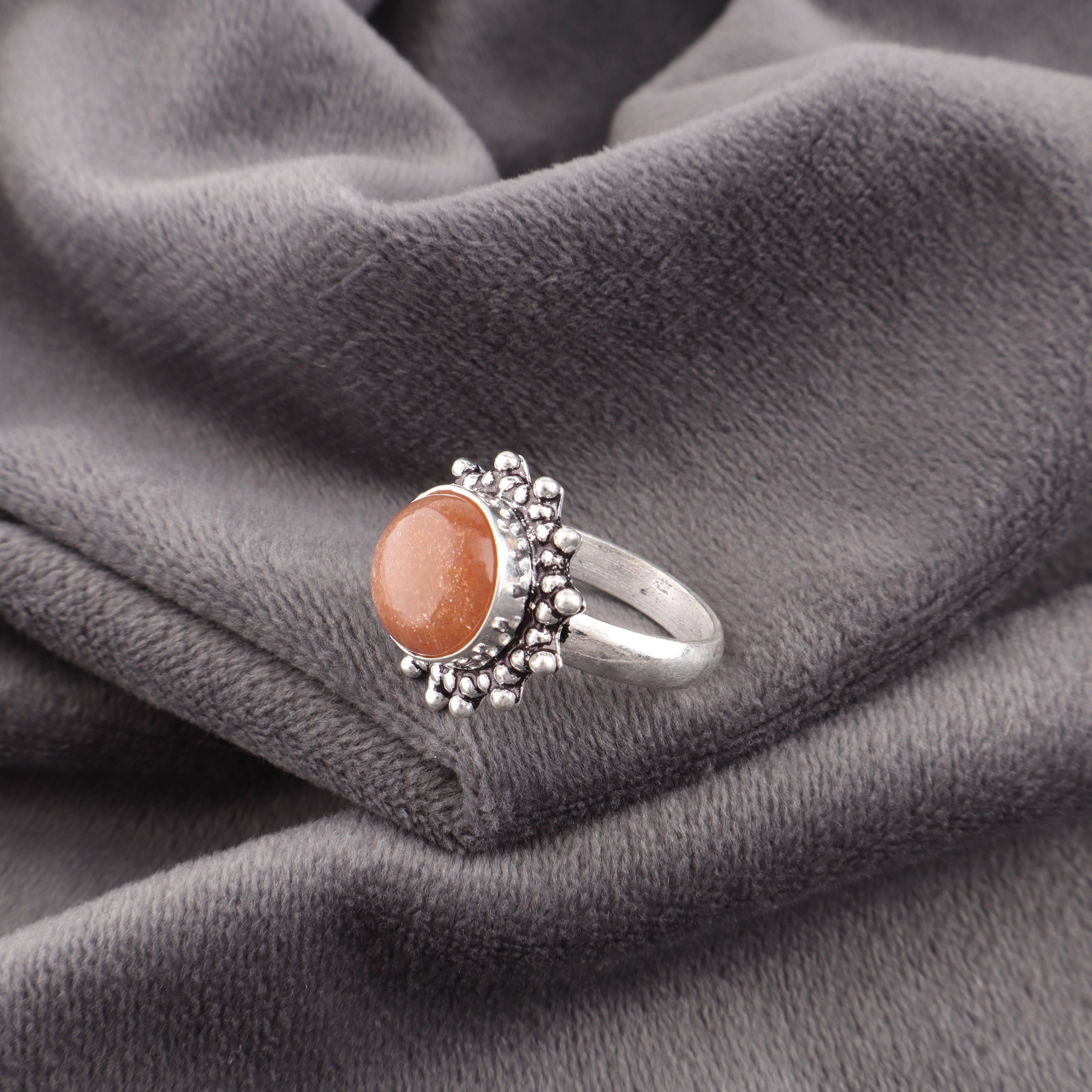 

Ювелирные изделия из персикового лунного камня, кольцо из стерлингового серебра 925 пробы, великолепное серебряное кольцо ручной работы, для свадебного подарка 12 персиковый
