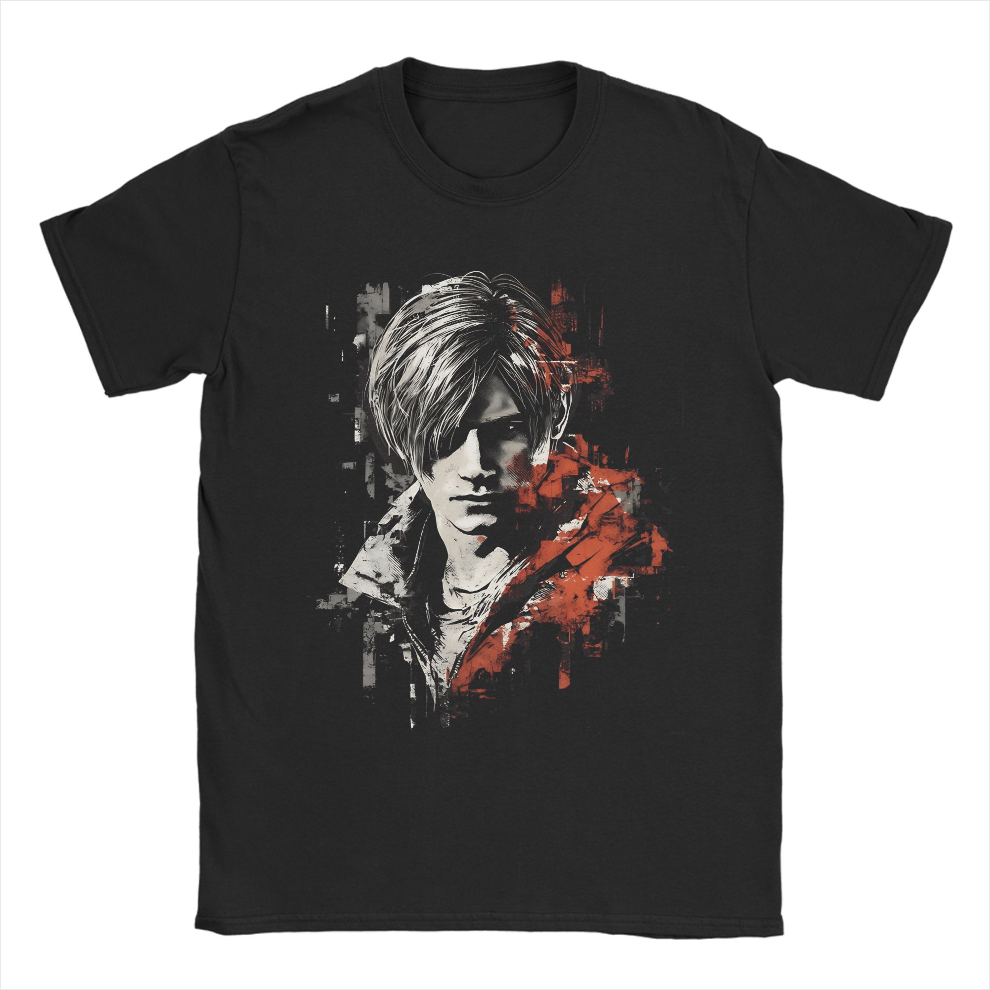 

Streetwear T Shirt Summer Leon S Fashion T Shirts Cotton Tshirt for Male Y2K Casual Printed Short Sleeve Top Tees S