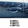 Fit For Volkswagen Jetta 2012-2018 Black Steel Side Smart Door Handle Cover Trim