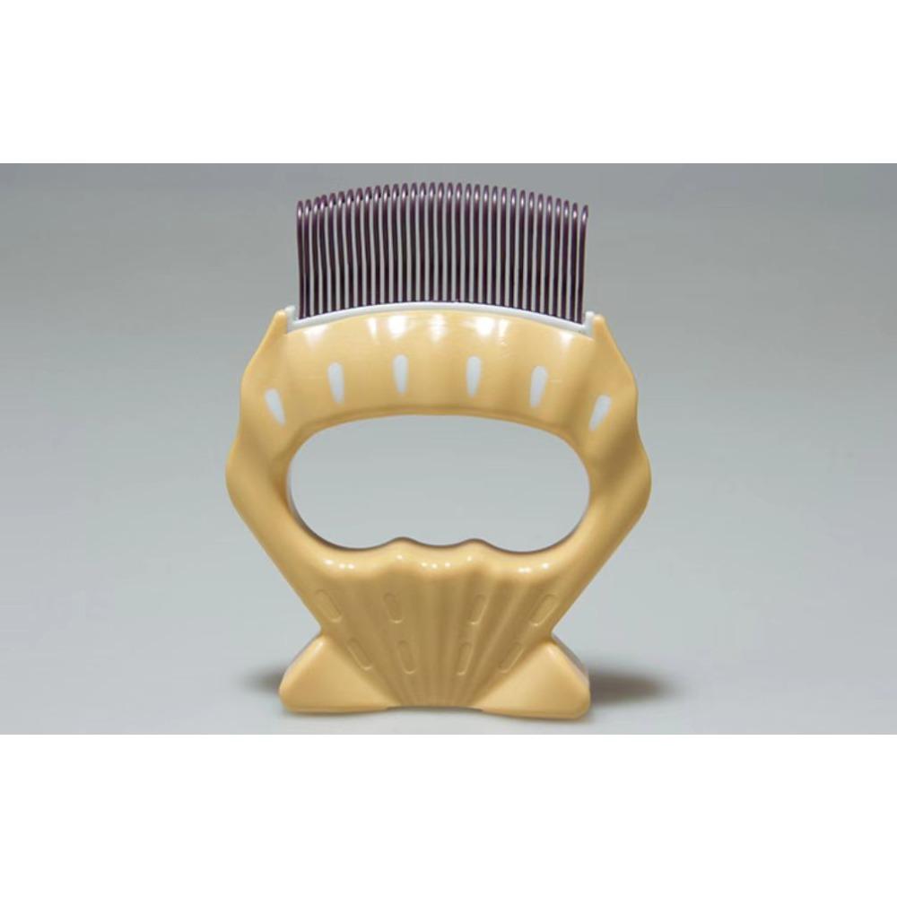 

Shell comb cat comb pet hair removal comb cat dog cleaning massage comb pet supplies Opp packaging фіолетовий
