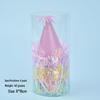Colorful Tinsel Paper Party Hat for Cats & Dogs