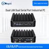Yingchi Mini Fanless Industrial PC N100/N150 Core i3/i5/i7/J1900