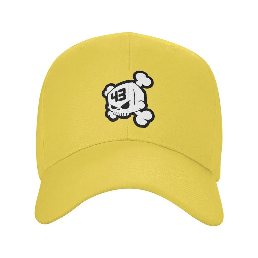 New Arrival Ken Block Baseball Caps Merch For Men Women Trendy Skull Logo Trucker Hats Adjustable