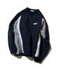 1993STUDIO Vintage Piping Windbreaker_Navy