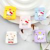 Cartoon KT Cat Resin DIY Accessories: Small Bag, Phone Case, Hair Clip, Shoe Buckle, Fridge Magnet