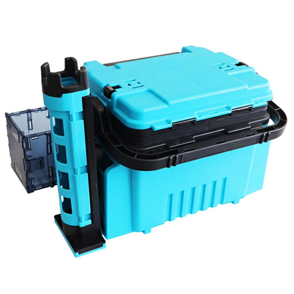 Plastic Fishing Box Rod Stand Durable Rod Holder Rod Display Bracket  Outdoor Accessories