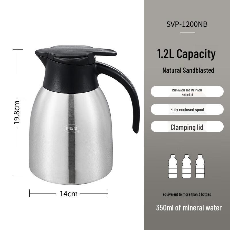 Solidar 304 Stainless Steel Insulated Kettle