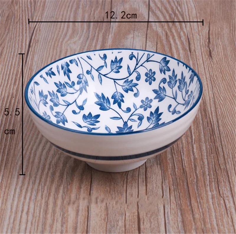 Japońska domowa ceramiczna miska na ryż miska na zupę z makaronem miska na deser Koreańska miska na lody kreatywna retro zastawa stołowa miski w kształcie kapelusza zero waste