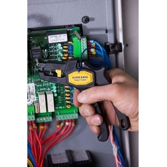 Pince À Dénuder Automatique JOKARI - Pour Fil 0.2 À 6 Mm2 - Coupe-fil Latéral - Butée Longitudinale Réglable