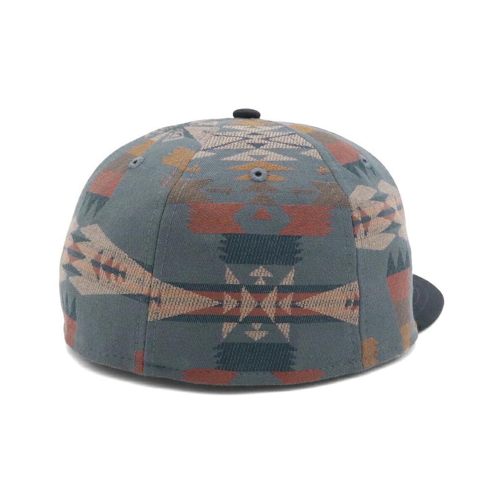 New Era 59FIFTY Pendleton Collaboration 7 5950 PENDLETON WOVEN PATCH NVY Cap, Navy, 1/2 oz,
