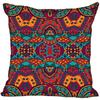 Invisible Zipper Throw Pillowcase Famous Art Floral Home Decor Satin