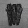 Men's Summer Stretchy PU Leather Pants: Waterproof, Oil-Resistant, Dirt-Resistant, Loose-Fit, Lightweight, Work Safety Casual Pants.