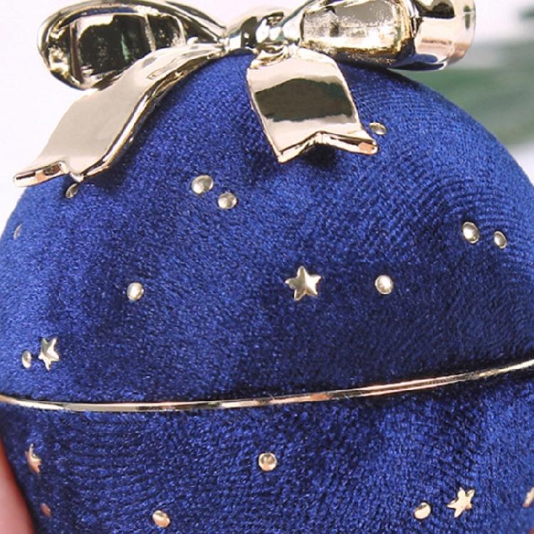 Stylish Round Rings Presentation Holder Round Bowknot Embellished Rings Case Soft Liner Rings Jewelry Display Holder Box