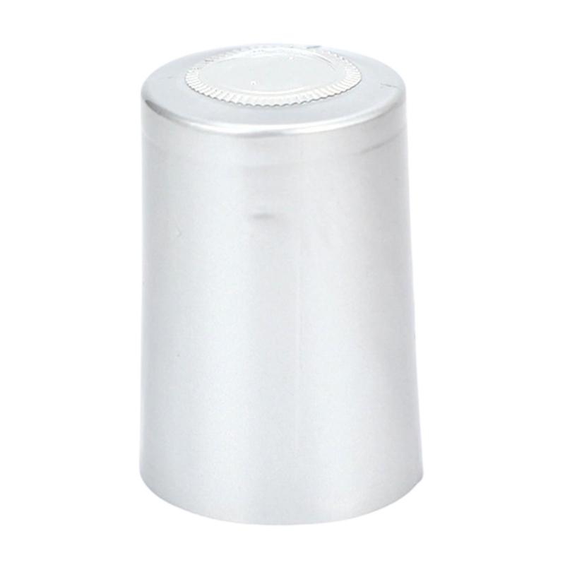 100pcs High Quality PVC Shrink Cap for Wine Easy To Apply with Heat for Quality Maintenance and Decorative Look