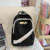 Student School Bag Women Large Capacity Contrast Color Backpack