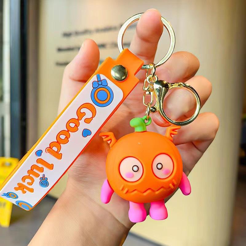 Egg Boy Party Doll Pendant Exquisite Female Couple Keychain Car Doll Keychain Student Backpack Hanging Accessories