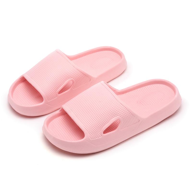 Thick Platform Bathroom Home Slippers 2025 Fashion Soft Sole EVA Indoor Slides Men Sandals Non-slip Women Couples Flip Flops