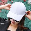 Hat Men's trendy spring and autumn sun hat Summer sun protection Baseball cap Women's black cap, trendy brand