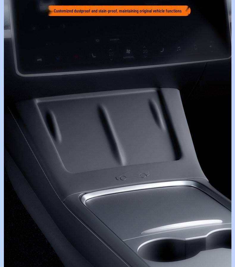 Wireless Charging Silicone Pad for Tesla Model Y Interior
