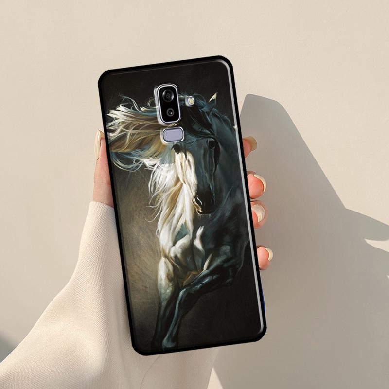 

Чохол з малюнком тварини кінь для Samsung Galaxy J7 2016 A3 A5 J1 J3 J5 2017 A6 A7 A8 A9 J8 2018 J4 J6 Plus J1 2016 - J120