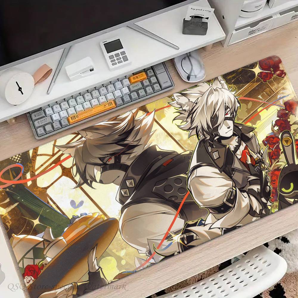 Von L-Lycaon Anime Zzz Game Mousepad Non-slip Suitable For Office Computers Laptops E-sports Game Desk Mats XXL Keyboard