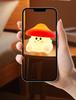 Mushroom Silicone Night Light: Cute Tap-Activated, Timer, USB Charging Bedside Lamp
