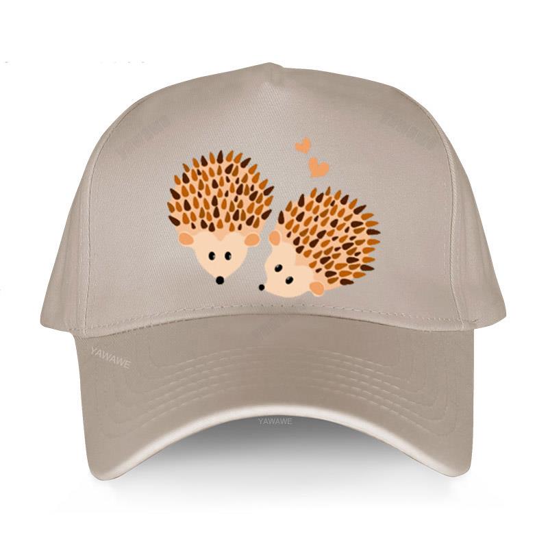 Black Hip Hop Baseball Caps For Boys Sunhat Cartoon Hedgehogs In Love Women Hat Outdoor Men Adustable Glof Cap Sport Bonnet
