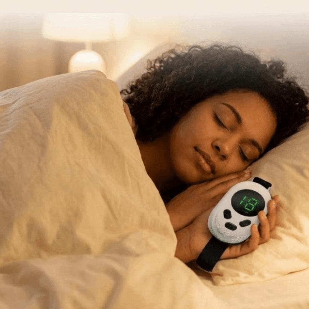 Portable Handheld EMS Sleep Aid Handheld Smart Sleeper Sleep Aid Device for Insomnia Anxiety