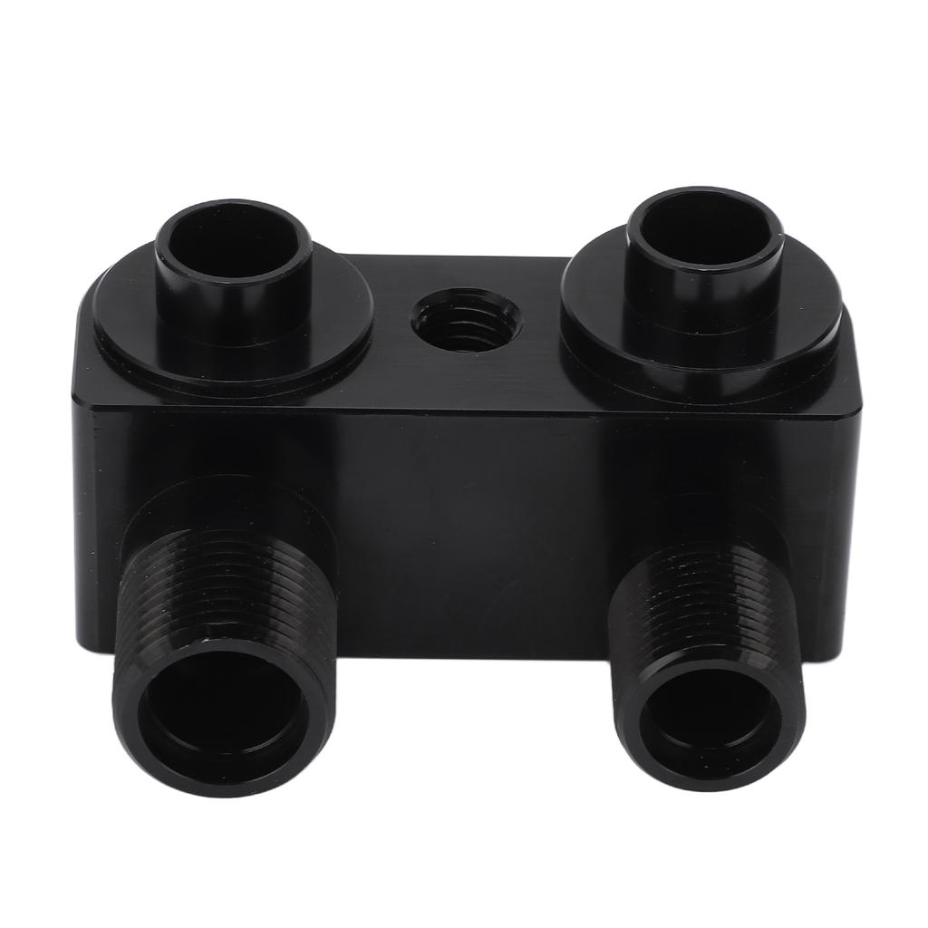 AC Compressor Fitting 90 degrees  Turn Angle 6061?T6 Billet Aluminum Alloy Black Adaptor Kit Replacement