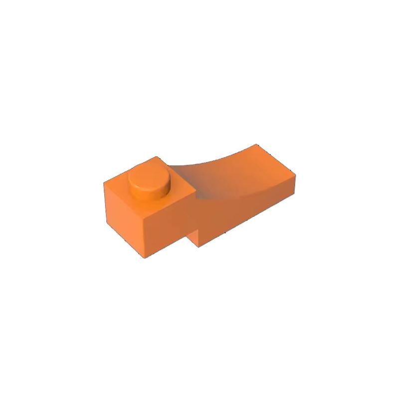 

50PCS Puzzle Particle 70681 Arch 1x3 Inverted Building Blocks Kit Connector Slope Brick Educational Toys Gifts 50pcs оранжевый