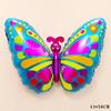Pink Butterfly Birthday Decoration Balloon Set Tableware Cup Plate Napkin Gift Bags Backdrop Banner KeyChain Girl Party Supplies