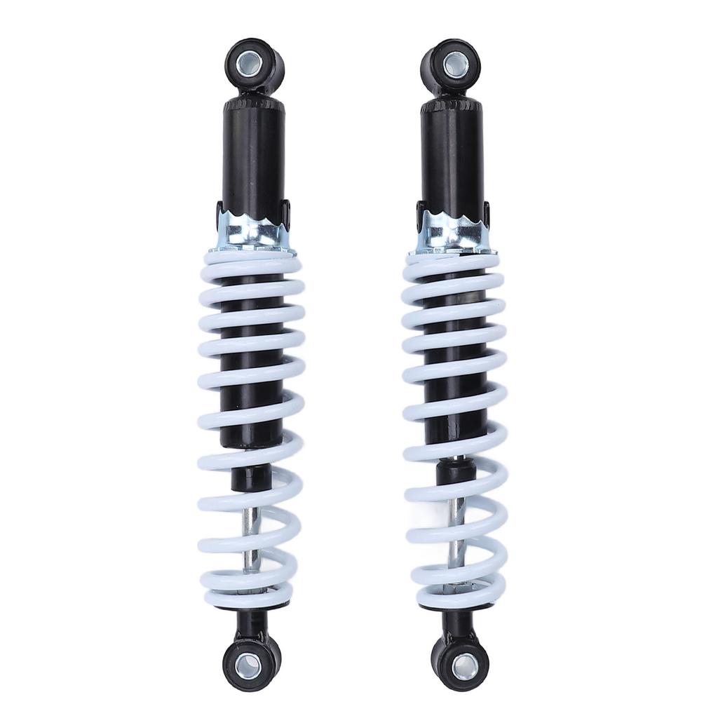 2 Stück 300mm Motorrad Stoßdämpfer Einstellbare Dämpfung Stoßdämpfer für Mini Dirt Bike Roller Pocket Bike