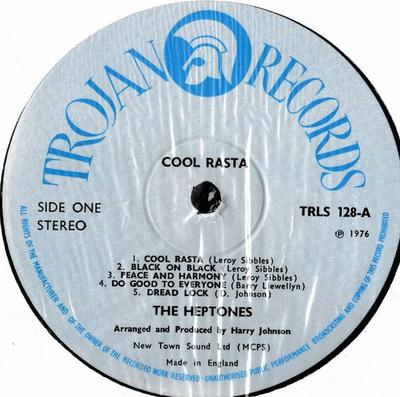 LP-Schallplatte HEPTONES Cool Rasta TRLS128 Trojan Records 1976 UK Reggae Ska Dub Gebraucht