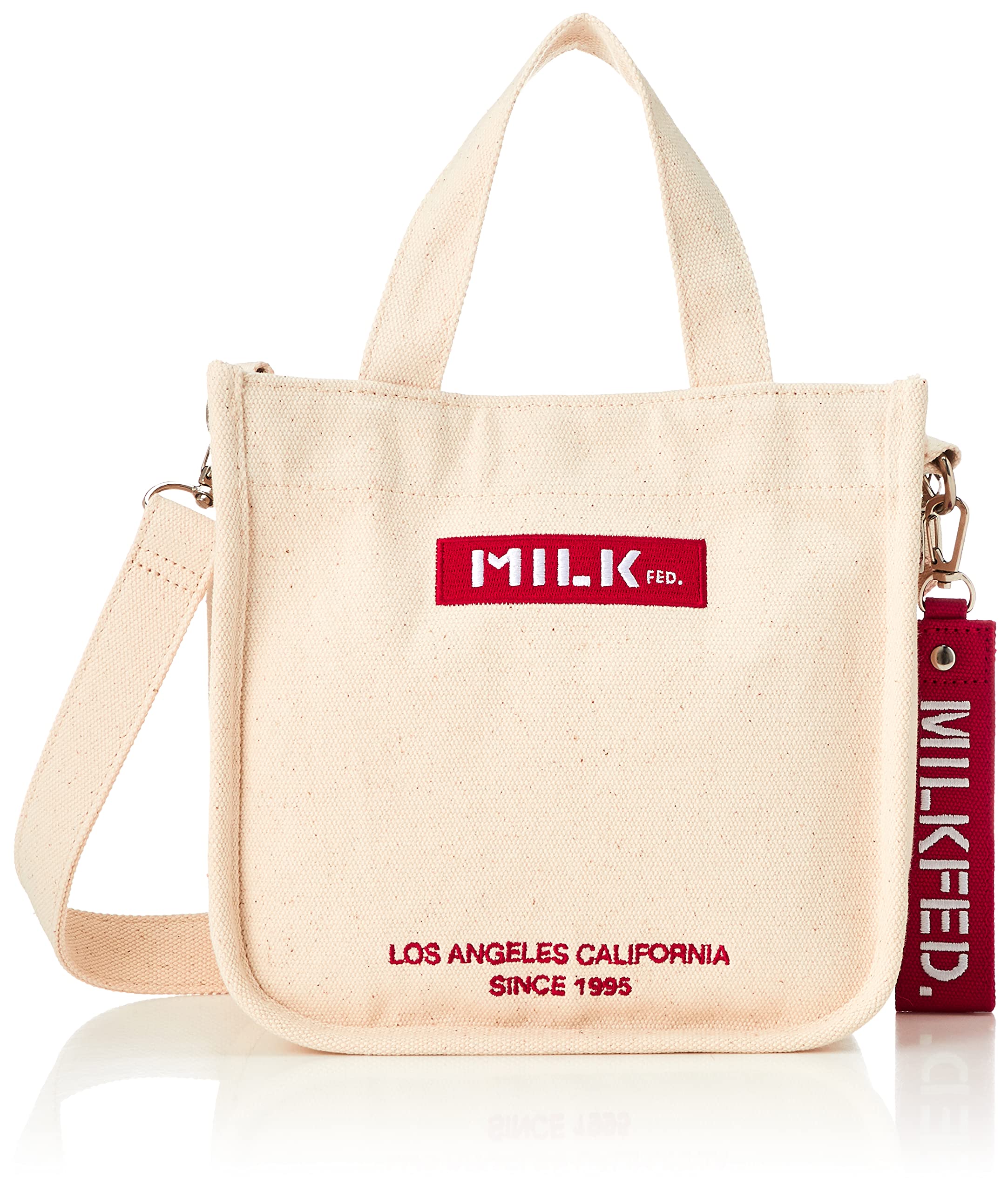 

Shoulder Bag EMBROIDERED BAR MINI SHOULDER BAG 103213053009 Red [Milkfed] Women s W/STRAP червоний