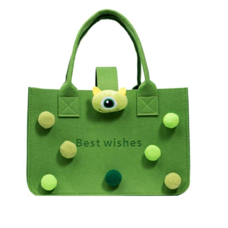 Trendy Felt Tote Bag Perfect For Fashionable Shopping And Gifting