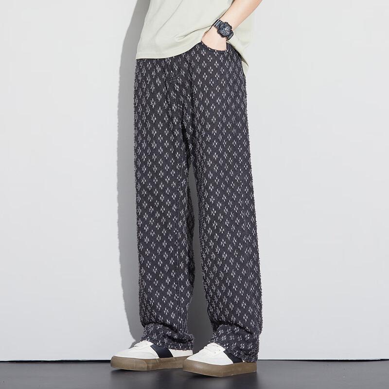 Paul Frank Retro Distressed Wide-Leg Denim Jeans