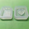 Resin Silicone Molds Quicksand Casting Molds Epoxy Resin Shaker Mold for Jewelry DIY Crafts Making Resin Pendant Mold