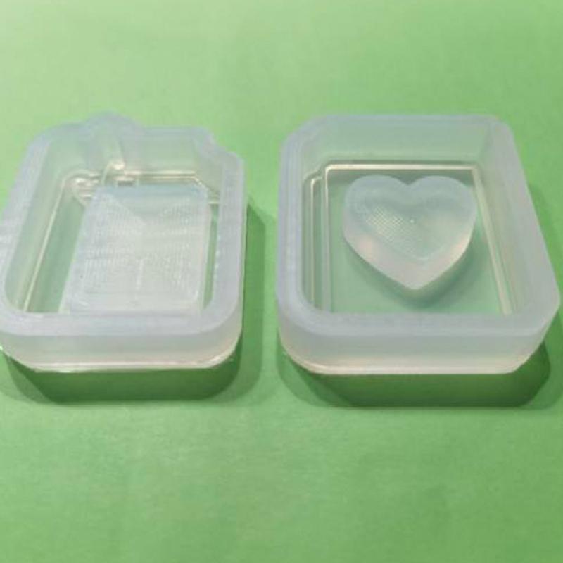 Resin Silicone Molds Quicksand Casting Molds Epoxy Resin Shaker Mold for Jewelry DIY Crafts Making Resin Pendant Mold