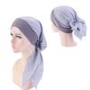 For Women Hijab Wrap Hat Women Hat Nightcap Head Scarf Silky Bonnet Elastic Hair Band Turban Cap