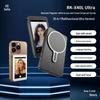 Magnetic Rear Selfie Mirror with Wide Angle & Focus, Live Streaming Assistant