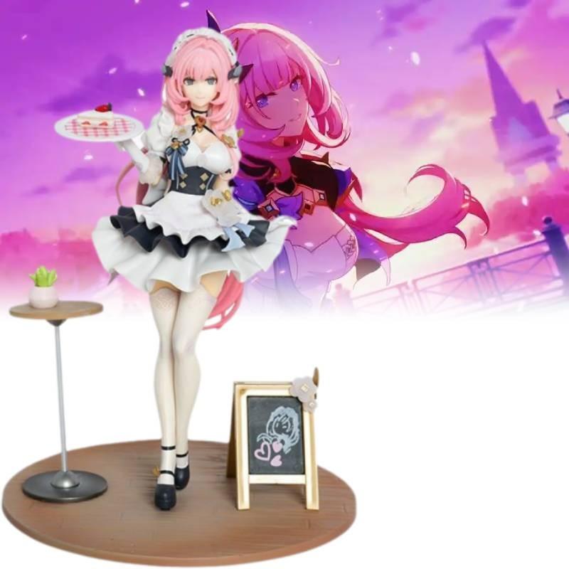 Elysia Impact Honkai Figurine Game Cartoon Model Toys Statuary Gifts Christmas