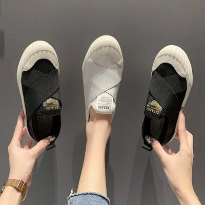Schuhe Damen neue Shell-Toe weiße Schuhe Sneaker Damen flache Schuhe Damen Slipper Sportschuhe Damen Schuhe Frau 2025