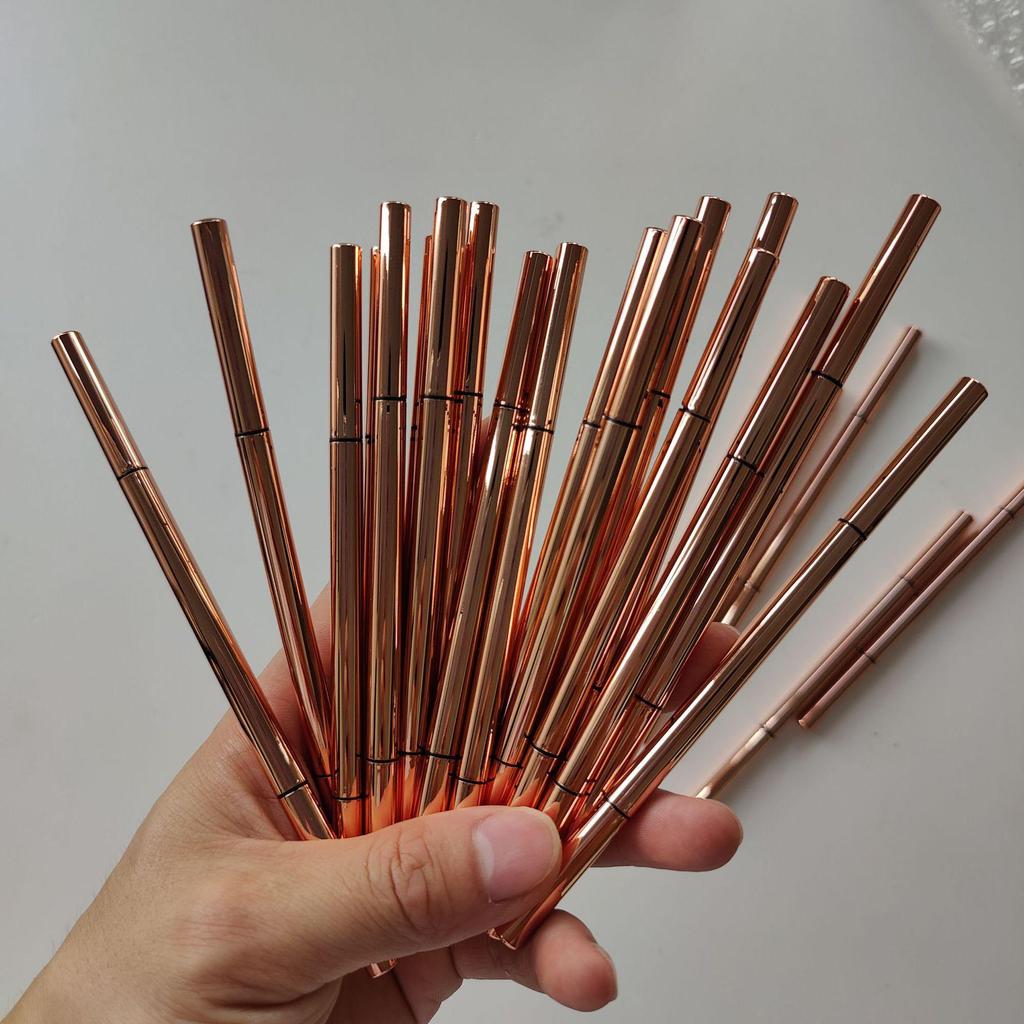6-Color Dual-Ended Rotating Waterproof Eyebrow Pencil - Sweatproof, Long-lasting, Smudge-proof Bestseller