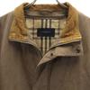 Burberry Made In Japan Faux Suede Leather Jacket Men's Used