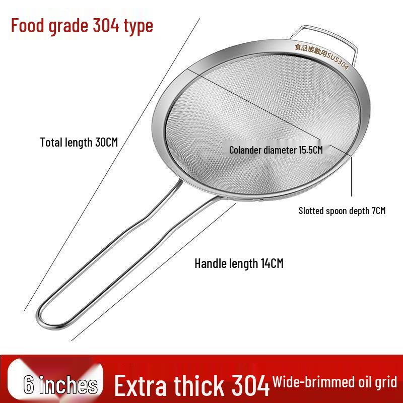 

HANDUNYOU 304 Stainless Steel Fine Mesh Strainer