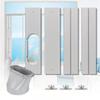 Flexible Portable AC Vent Hose Adjustable Air Connector Adapter Portable Vent Duct Tube  Indoor Use