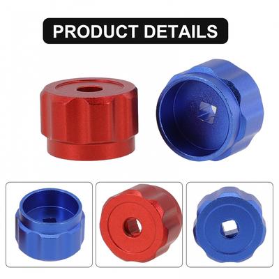 Accessoires de Climatiseur Poignées Boutons Alliage d'Aluminium Bouton Manomètres