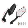 28GC 2pcs Rearview Side Mirrors Universal Motorcycle Mirror Scooter Rearview Mirror